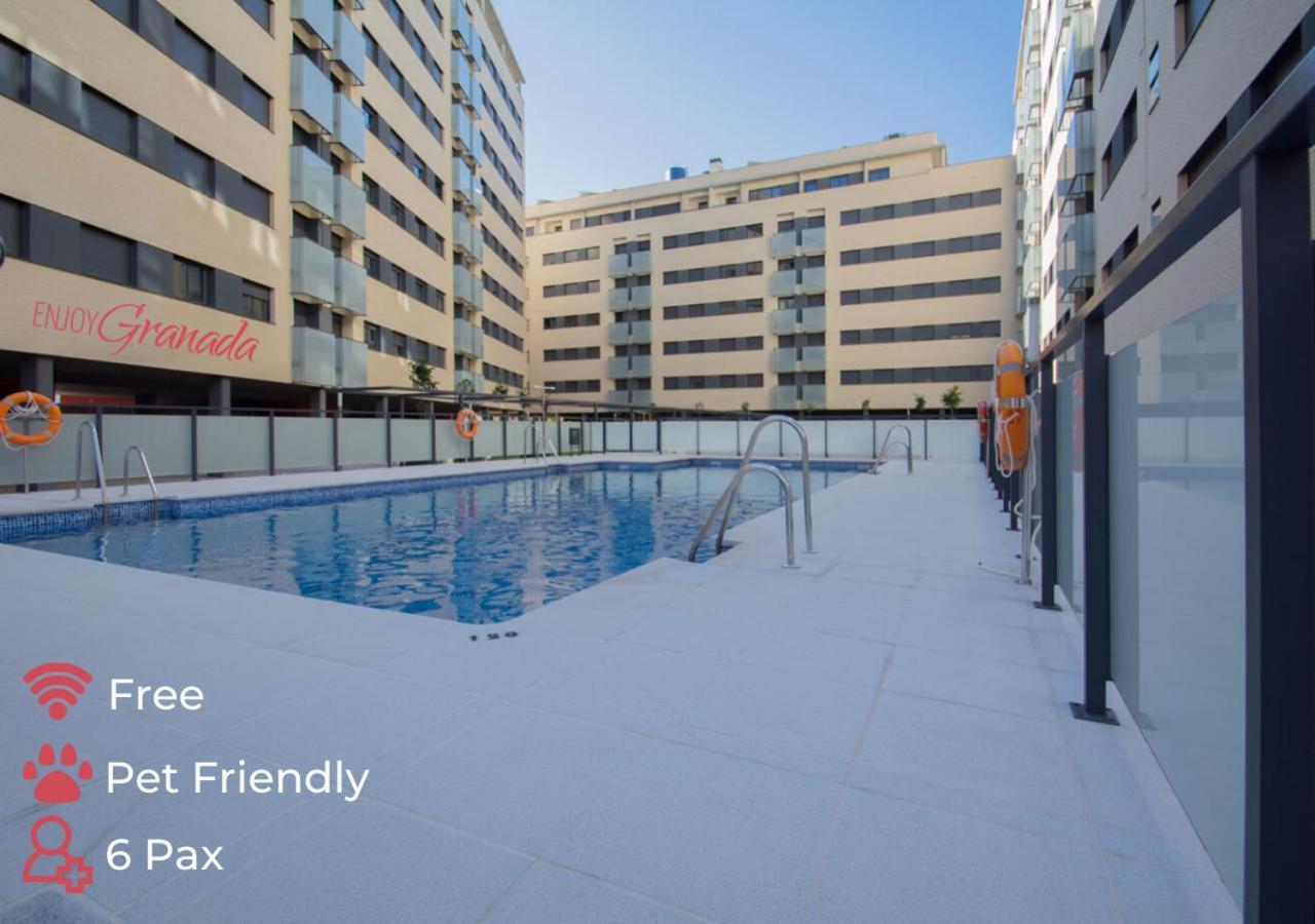 Апартаменты Enjoygranada Arabial 5A - Pool & Free Parking Экстерьер фото